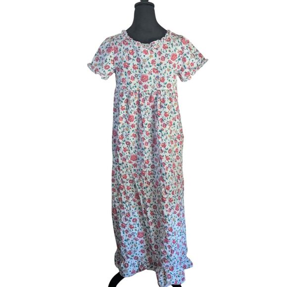 Vintage Jodie Arden Floral Print Nightgown, Size S - Picture 8 of 8